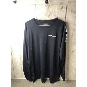 Sport Tek by Port Authority Mens Shirt Size 3XL Black Pro Cuts Long Sleeves